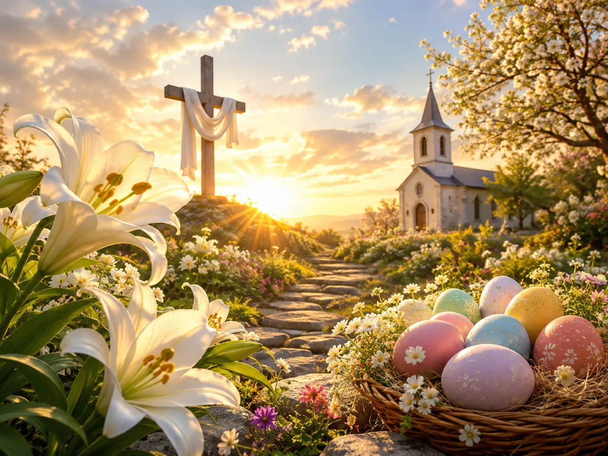 Easter — The resurrection of Jesus Christ.