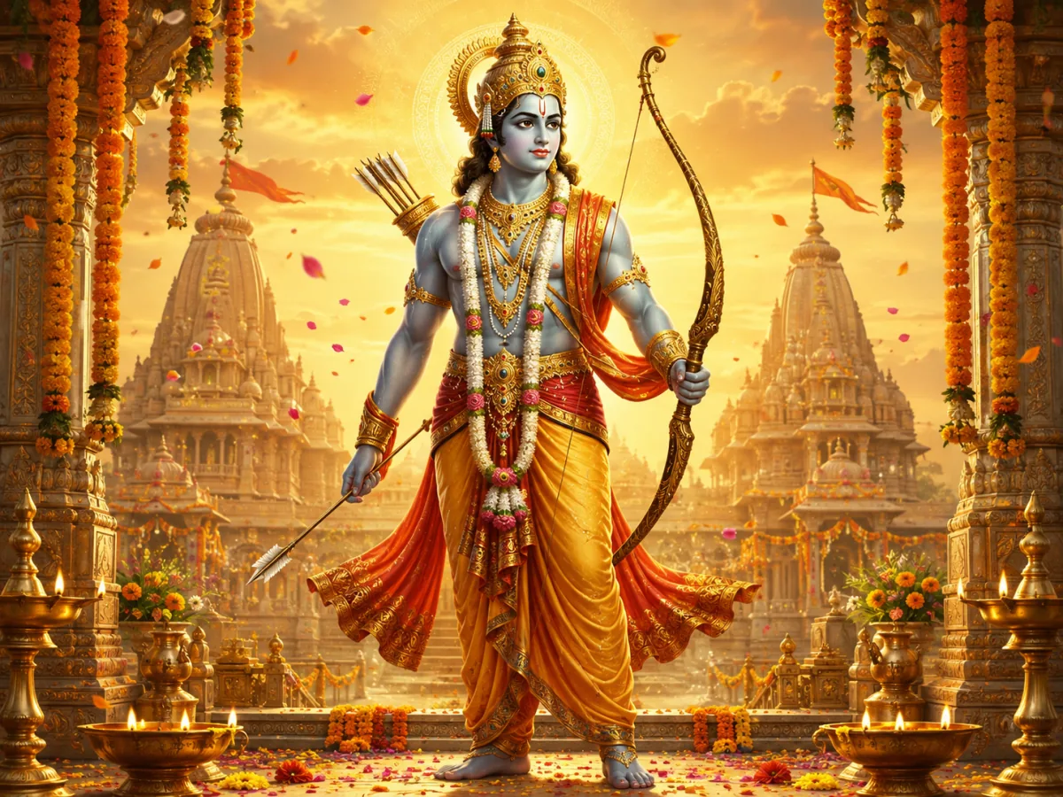 Rama Navami — The birth of Lord Rama — the seventh avatar of Vishnu.