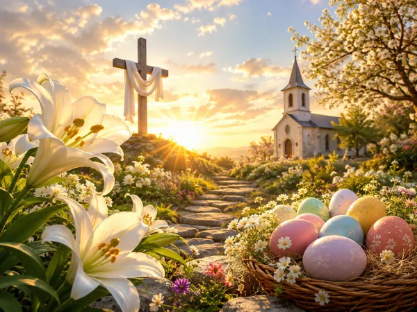 Easter — The resurrection of Jesus Christ.