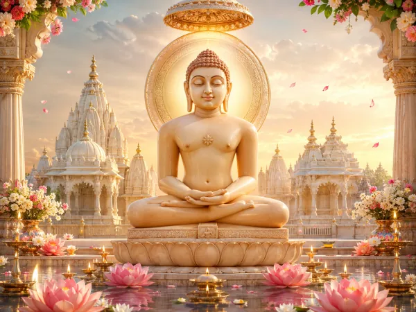 Mahavir Jayanti — The birth of Lord Mahavir — the 24th and final Tirthankara.