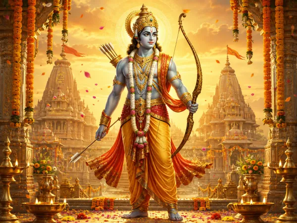 Rama Navami — The birth of Lord Rama — the seventh avatar of Vishnu.